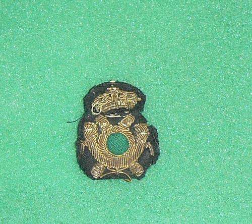 WW2 ITALIAN COLONIAL TROOP  CAP BADGE