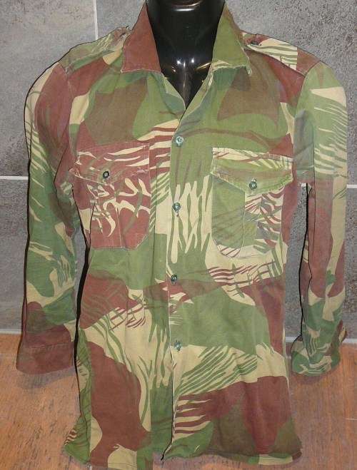 ZIMBABWE ARMY CAMO SHIRT