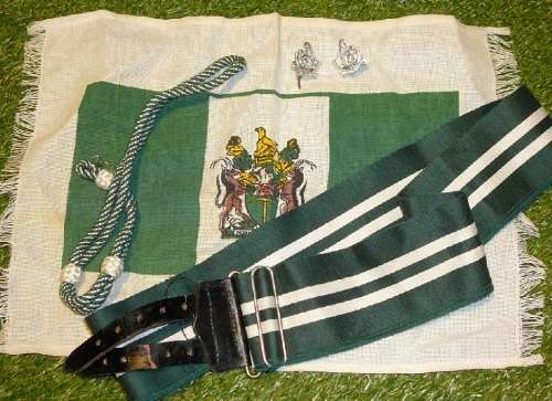 RHODESIAN LIGHT INFANTRY STABLE BELT & ITEMS