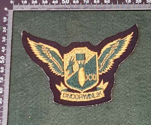 SAAF 21 SQUADRON FLIGHT SUIT PATCH