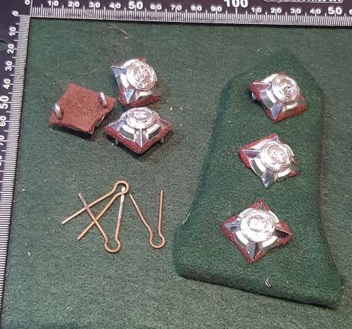 RHODESIAN SELOUS SCOUTS CAPTAIN RANK PIP LOT