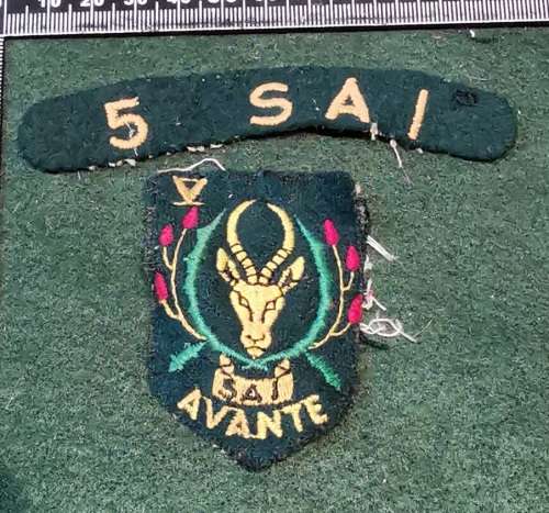 SADF 5 SA INFANTRY BADGE SET