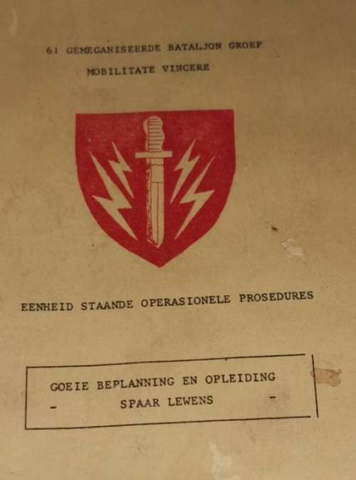 61 MECH BATTALION OPERATIONS MANUAL