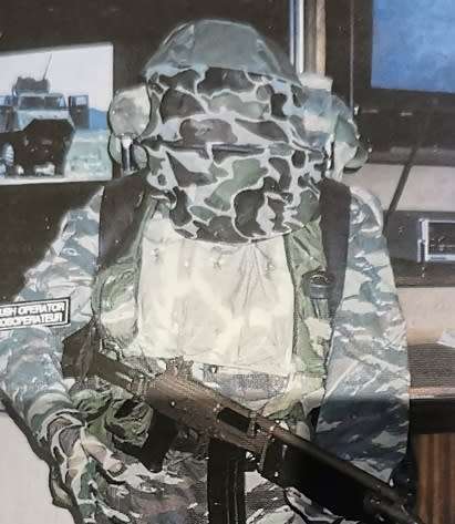 SPECIAL FORCES CAMO  FACE VEIL NET