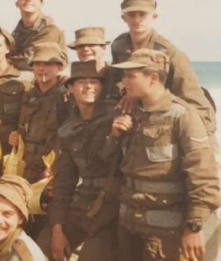 SADF PATHFINDER PARATROOPER FLAP CAP