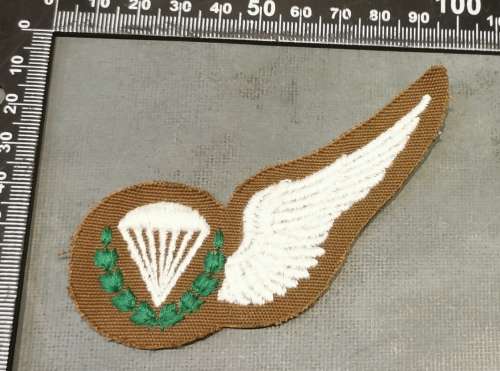 SADF PARACHUTE INSTRUCTORS FIRST TYPE WING COPY