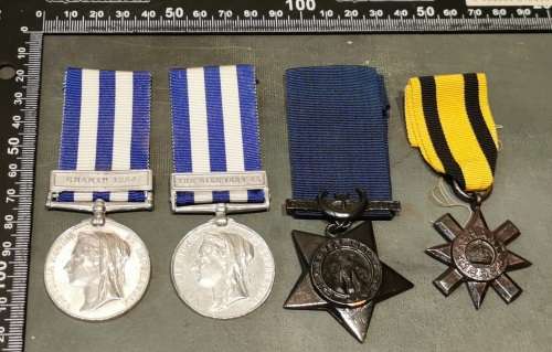 COPY LOT OF 4 VICTORIAN CAMPAIGN MEDALS