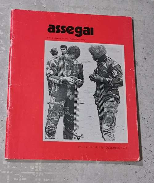 RHODESIAN ARMY MAGAZINE ASSEGAI