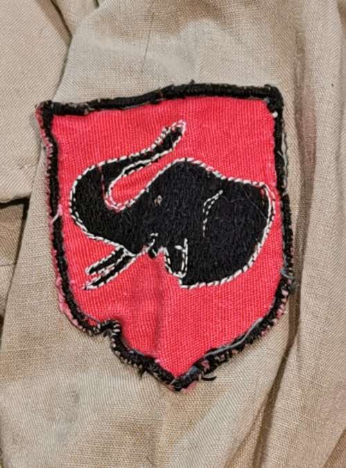 RHODESIA ARMY 1 BRIGADE OFFICERS BARRACK SHIRT