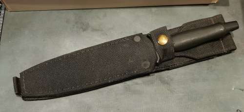 VINTAGE RECCE USED GERBER MARK 11 FIGHTING KNIFE