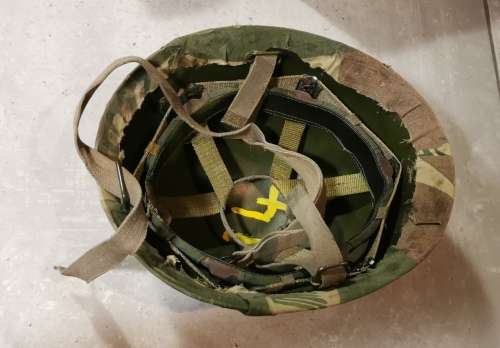 ORIGINAL RHODESIAN SAS PARATROOPER JUMP HELMET