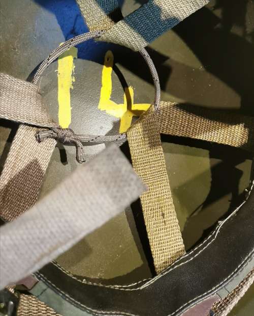 ORIGINAL RHODESIAN SAS PARATROOPER JUMP HELMET
