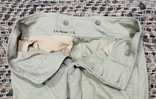 SOUTH AFRICAN EARLY PARATROOPER DENISON JUMP JACKET and TROUSERS