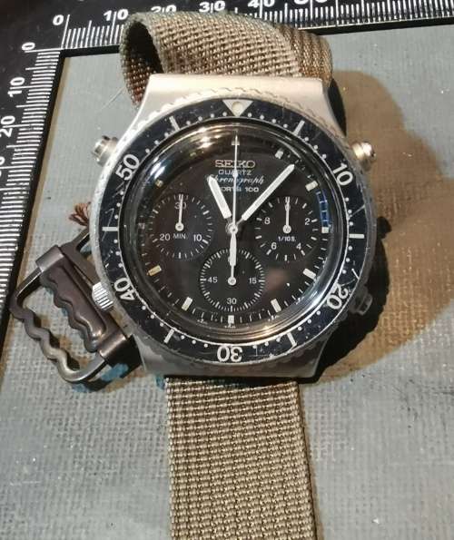 SAAF JET PILOTS SEIKO 7A28-7040 WATCH