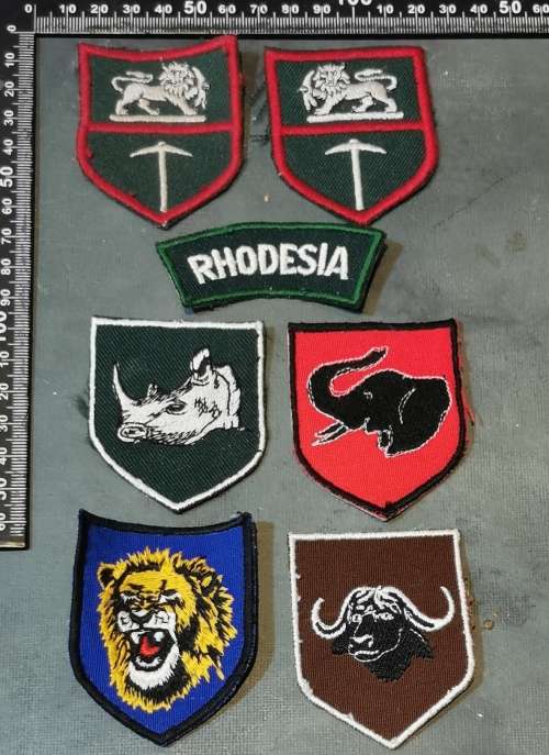 ORIGINAL RHODESIAN ARMY PATCH LOT
