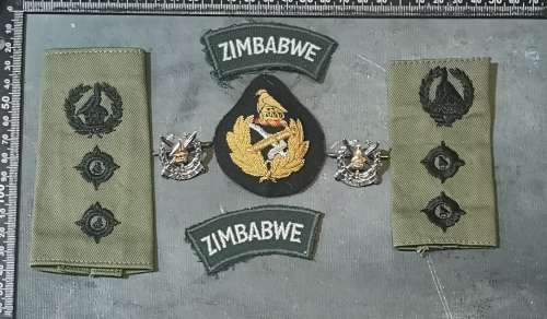 ZIMBABWE ARMY GENERAL & COLONEL RANK LOT