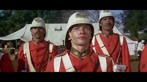 ZULU DAWN Movie Costume Prop 24th Foot Helmet