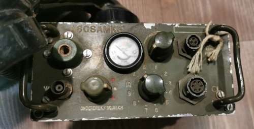 SADF BORDER WAR PERIOD SO/53 MANPACK VHM/FM RADIO & A60 SA MK3 FIELD RADIO
