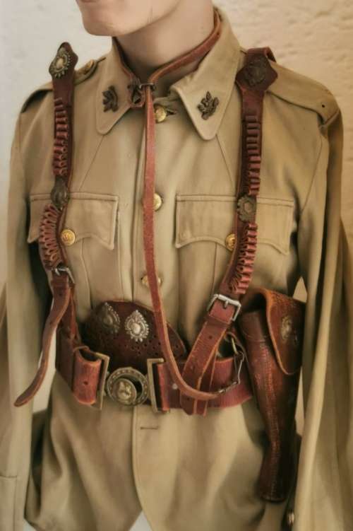Boer War Colonial Officers Sam Browne Belt