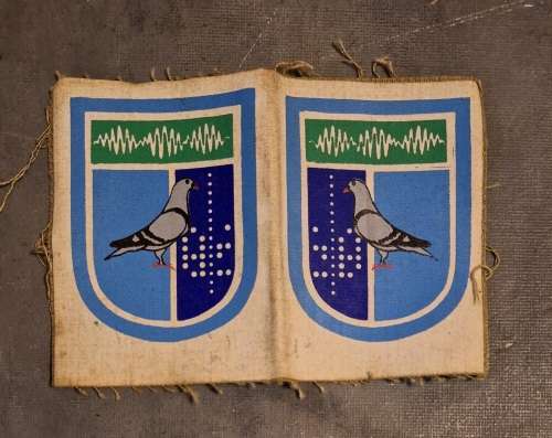 SADF 2 SIGNAL REGIMENT FLASH & PLAQUE LOT