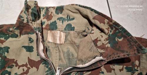 FIRST PATTERN SAP CAMO OVERALL
