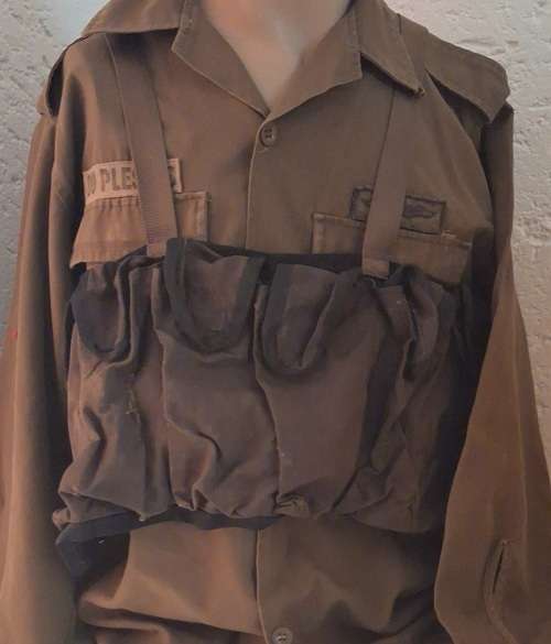 SADF RARE SNIPER ISSUE CHEST WEBBING BANDOLIER