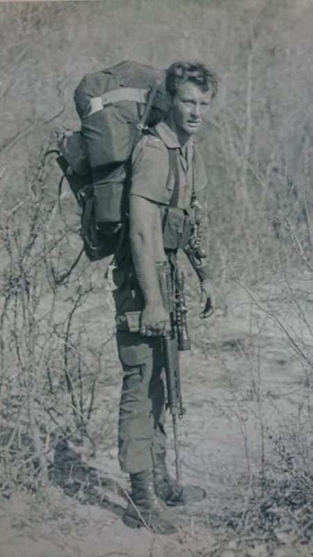 SADF RARE SNIPER ISSUE CHEST WEBBING BANDOLIER