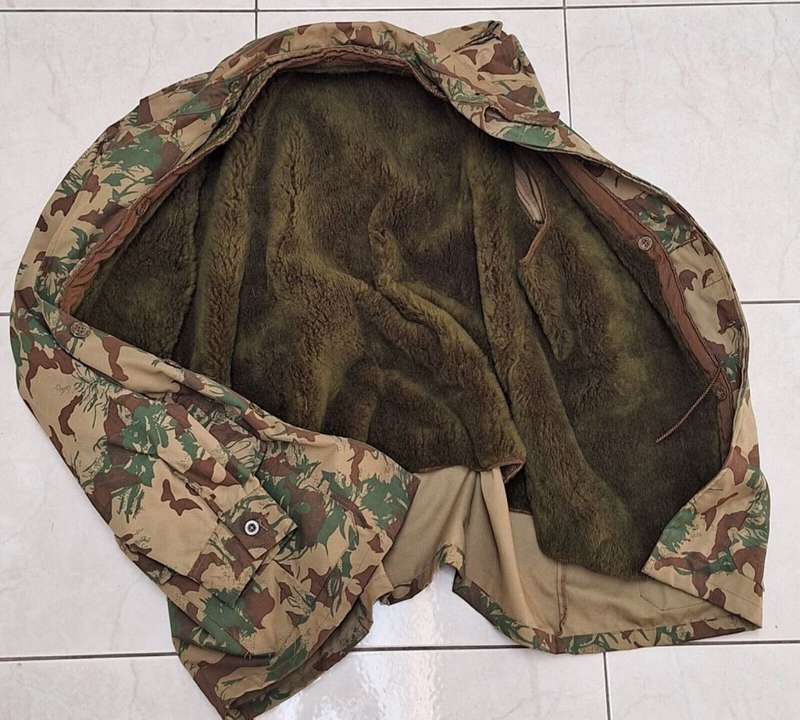 PRE 94 SOUTH AFRICAN POLICE  WINTER CAMO JACKET