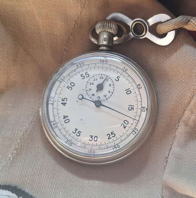 WW2 SOUTH AFRICAN AIR FORCE OFFICERS PILOT TUNIC With STOP WATCH