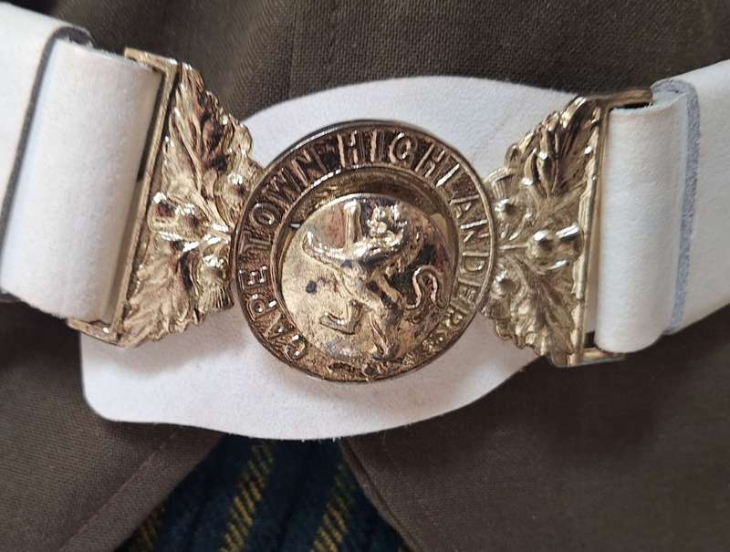 SADF CAPE TOWN HIGHLANDERS UNIFORM