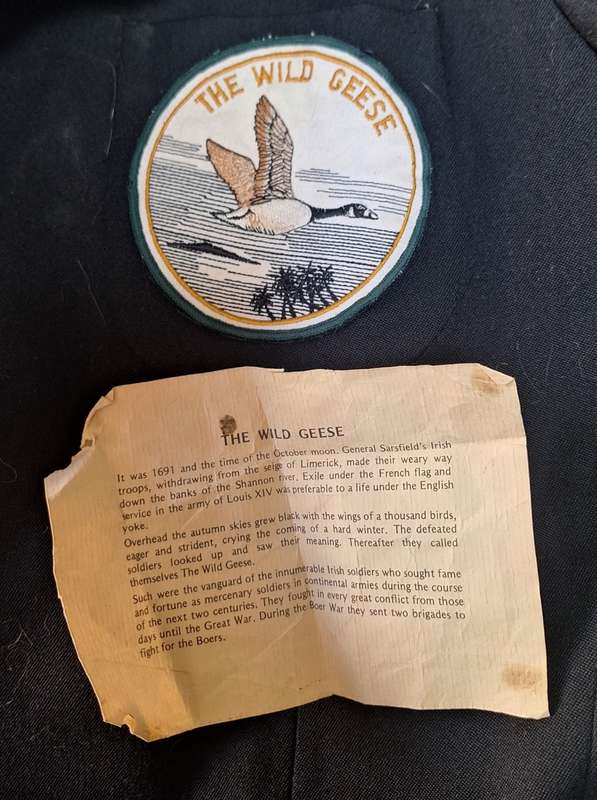 ORIGINAL 5 COMMANDO WILD GEESE VETERANS BLAZER