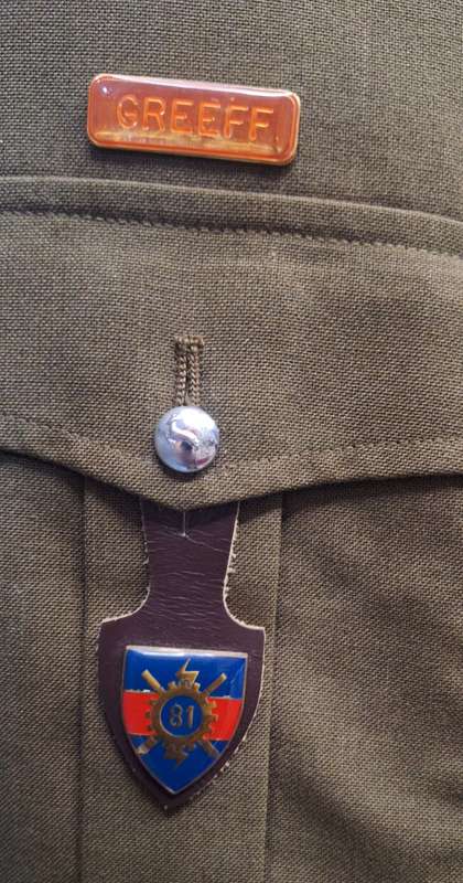 SADF W.O. NAMED TUNIC ,MINIATURE MEDALS AND PHOTO OF SOLDIER LOT