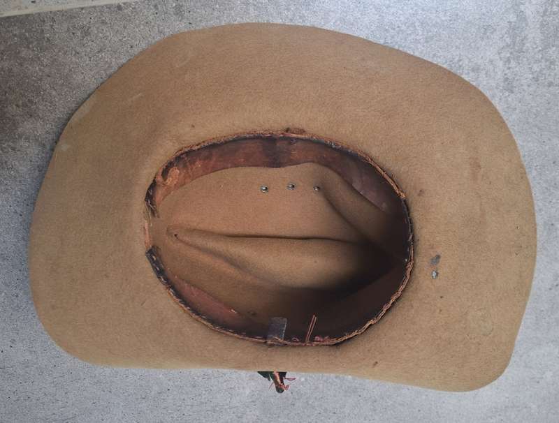 WW2 THE RHODESIAN REGIMENT SLOUCH HAT