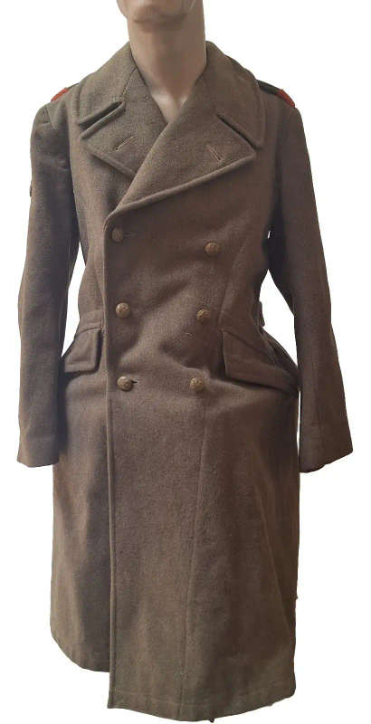 WW2 SOUTH AFRICAN ENGINEER CORPS GREATCOAT ,NORTH AFRICAN /ITALIAN CAMPAIGNS