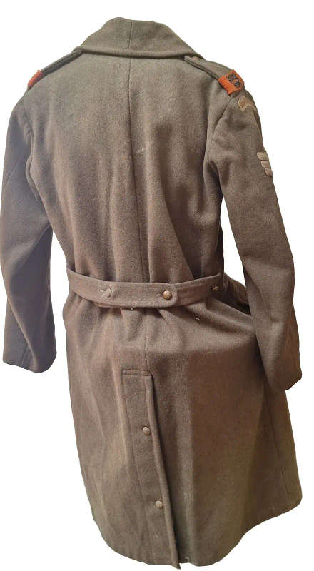 WW2 SOUTH AFRICAN ENGINEER CORPS GREATCOAT ,NORTH AFRICAN /ITALIAN CAMPAIGNS