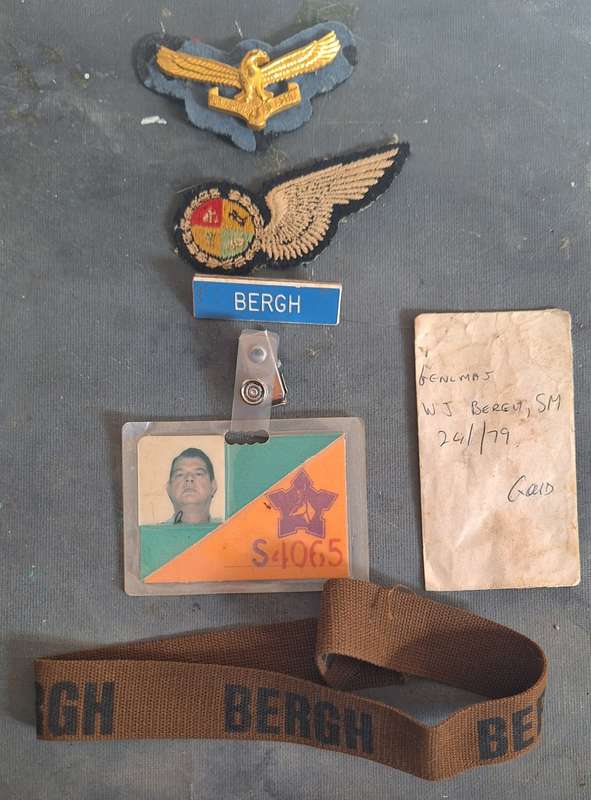 SAAF Lieutenant General W.J Bergh Group Lot