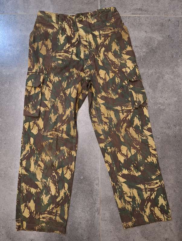 UGANDAN LIZARD CAMO PANTS WORN BY SWAPO