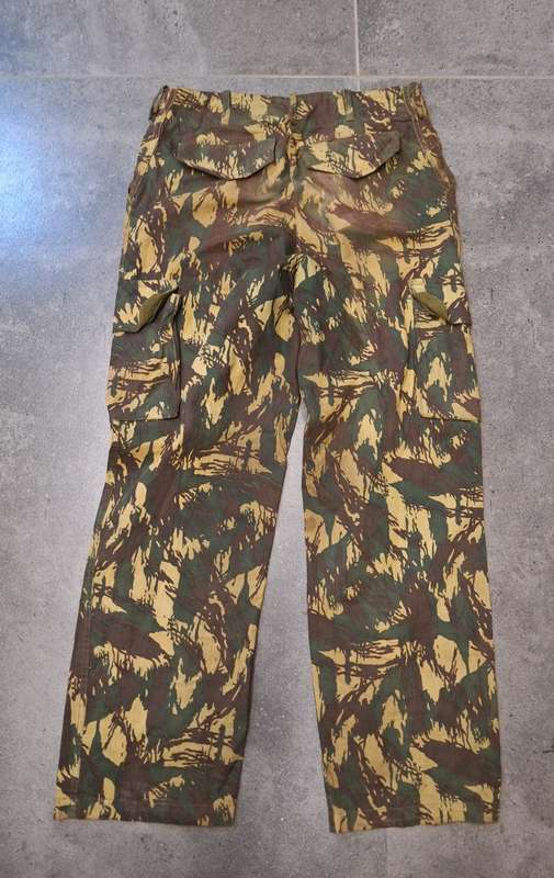 UGANDAN LIZARD CAMO PANTS WORN BY SWAPO