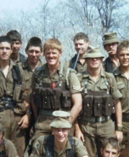 SADF early SWA used unit level chest bandolier