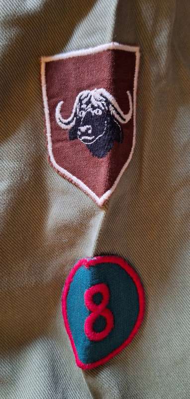 Rhodesia Regiment 8th Battalion OG Shirt