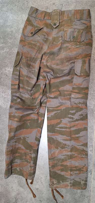 CUBAN GREY LIZARD CAMO PANTS WORN BY SWAPO