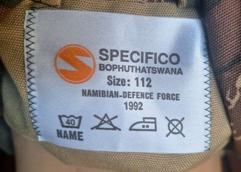 NAMIBIAN ARMY CAMO SHIRT