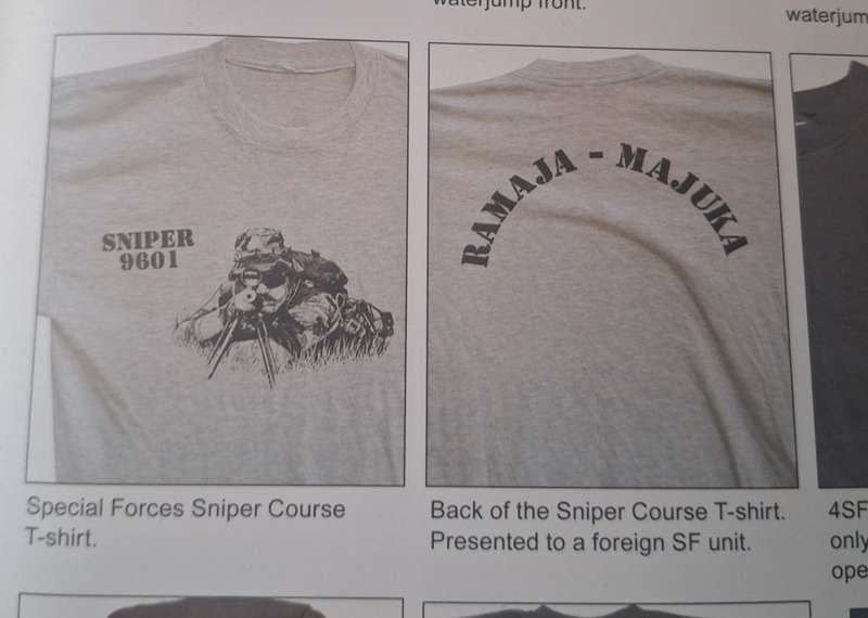 SADF RECCE SNIPER COURSE T-SHIRT