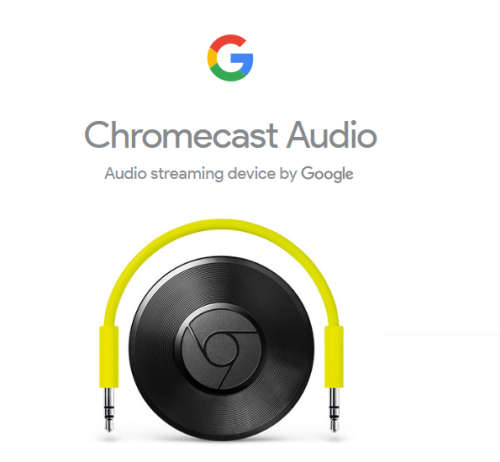 Google Chromecast AUDIO Digital Media Streamer - SPECIAL