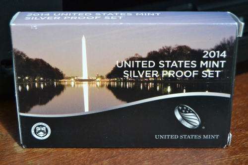 2014 United States Mint Silver Proof Set