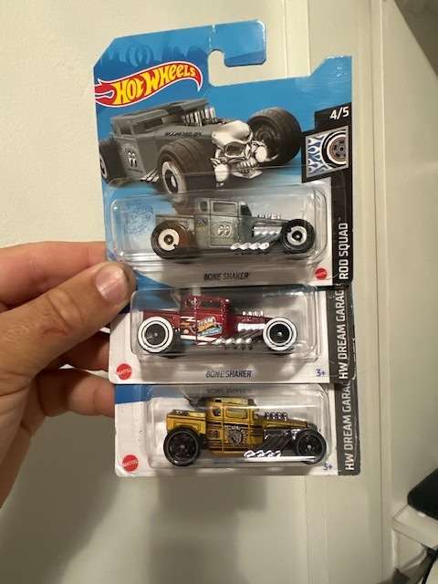 Hotwheels Bone Shaker Collection