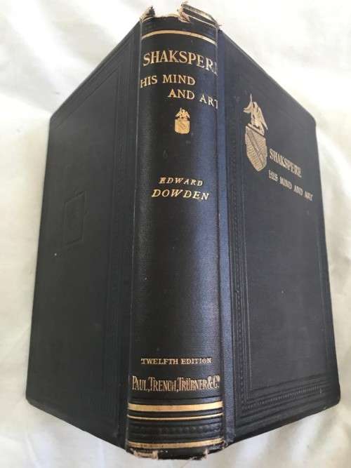 Shakspere, a critical study of his Mind and Art - Edward Dowden