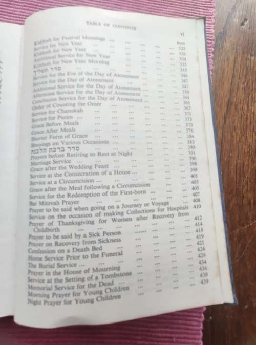The Authorised Daily Prayer Book of the United Hebrew Congregations of the British Commonwealth of N