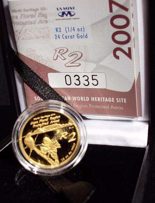 ****SCARCE****2007 S.A. WORLD HERITAGE SITE - THE CAPE FLORAL REGION - ## 335 ## SCARCE****