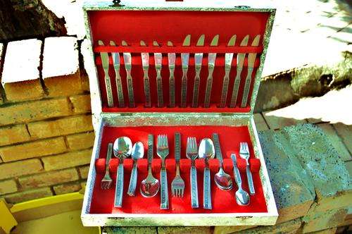 Stunning complete set of Alfa 18/8 cutlery set 50 Pieces
